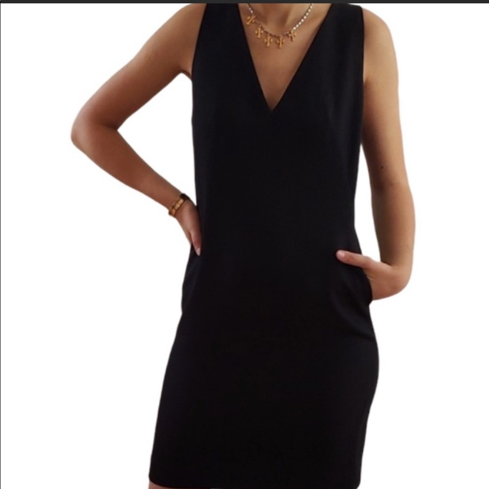 Babaton Aritzia Black dress with pockets (never worn with tags)